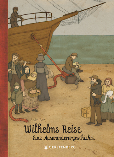 Wilhelms Reise Frontispiz - Verlag Gerstenberg