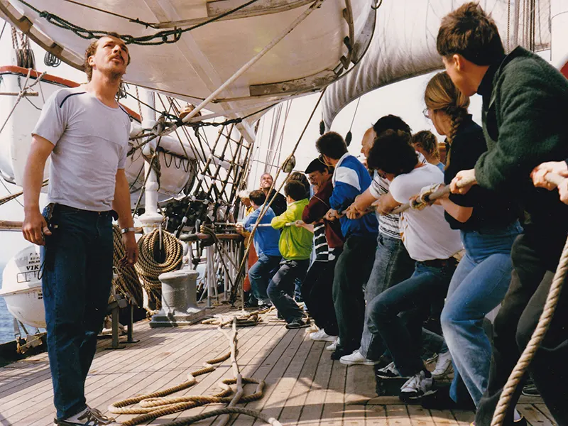 Mitsegeln auf der Thor Heyerdahl - Tallshipfriends Deutschland