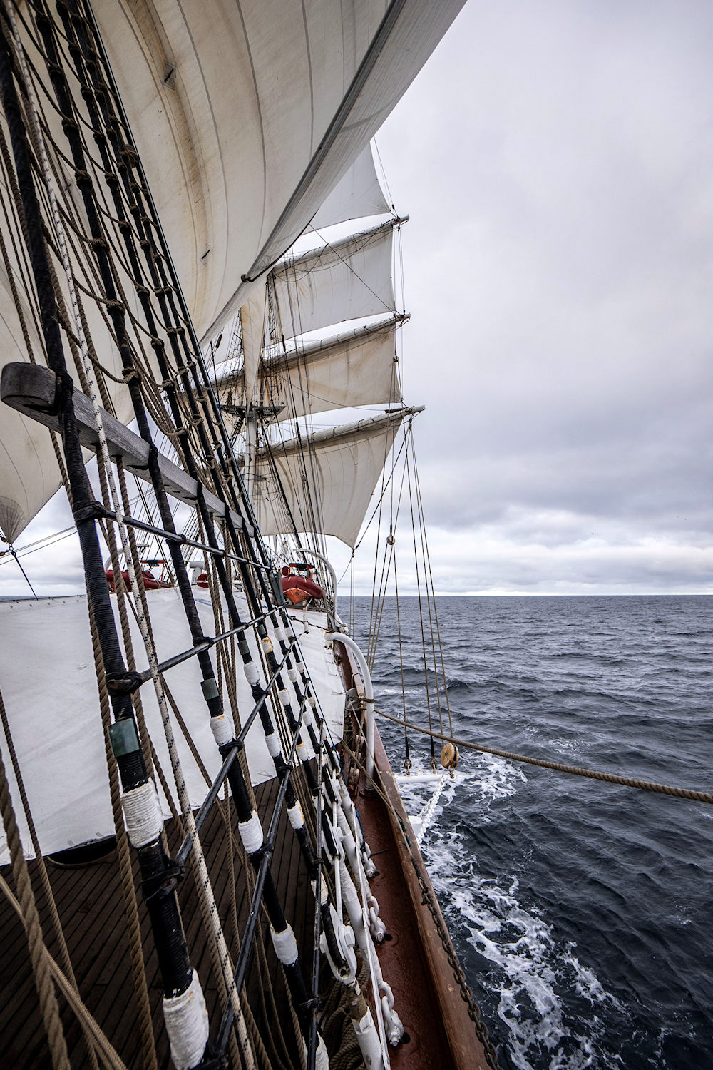 Statsraad Lehmkuhl nach Lerwick