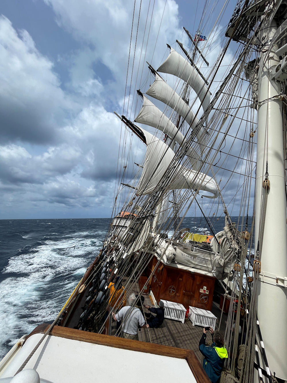 STAD AMSTERDAM: Atlantiküberquerung - Atlantische oversteek
