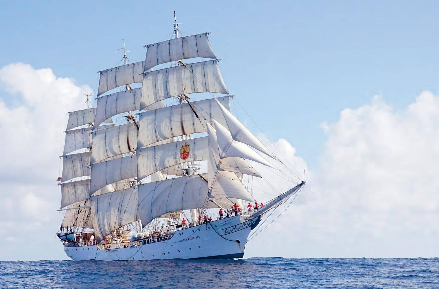 Mitsegeln auf der Christian Radich - Tallshipfriends Deutschland