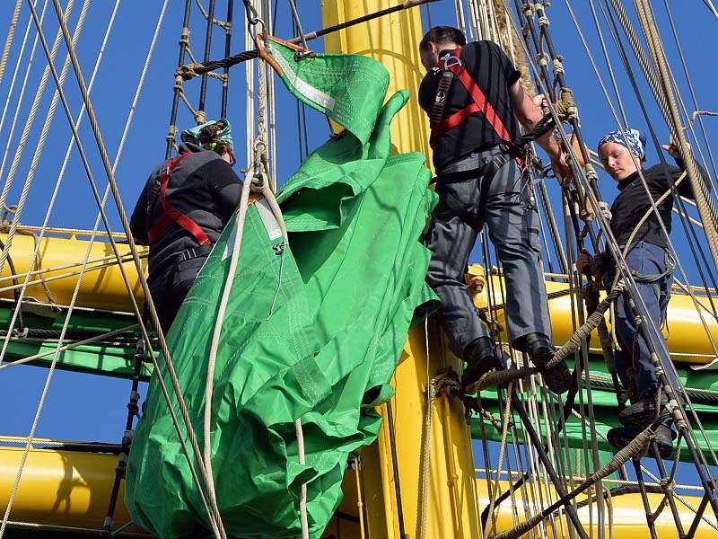 Mitsegeln auf der Alexander von Humboldt - Tallshipfriends Deutschland