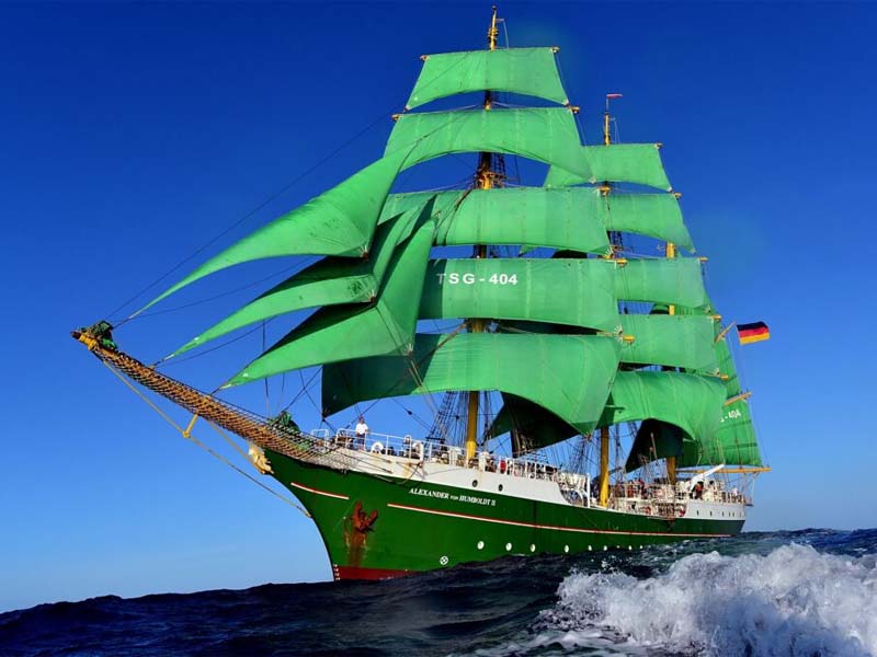 Mitsegeln mit der Alexander von Humboldt - Tall Ship Friends Deutschland