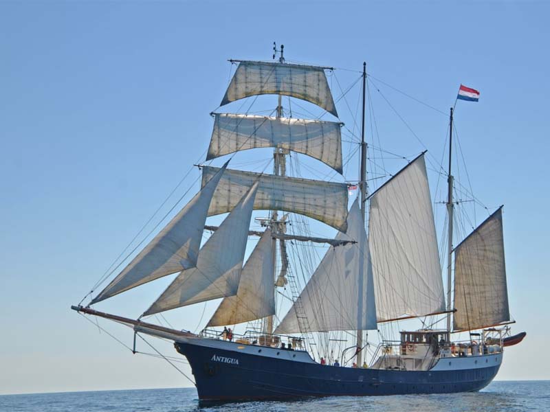 Mitsegeln auf der Antigua - Tallshipfriends Deutschland