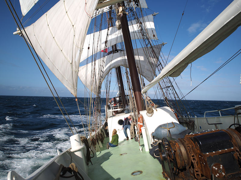 Mitsegeln auf der Antigua - Tallshipfriends Deutschland