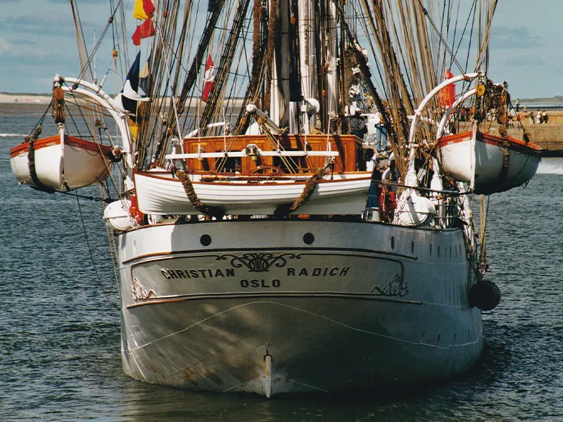 Mitsegeln auf der Christian Radich - Tallshipfriends Deutschland