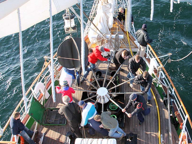 Mitsegeln auf der Eye of the wind - Tallshipfriends Deutschland