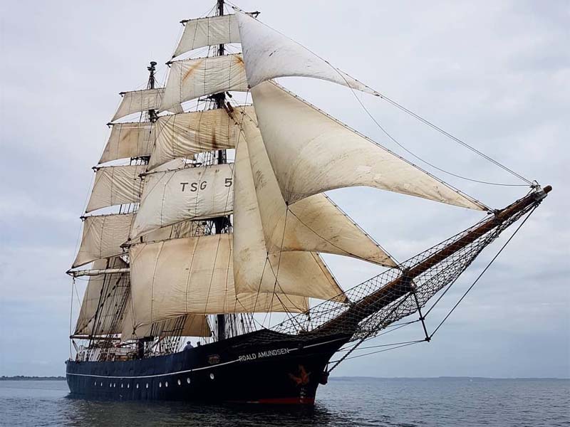 Mitsegeln auf der Roald Amundsen - Tallshipfriends Deutschland