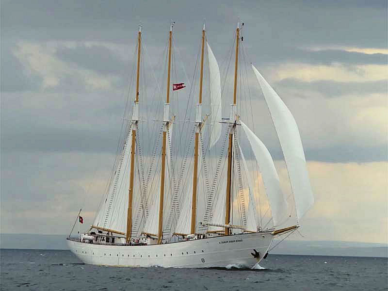 4-Mast Gaffelschoner Santa Maria Manuela - Tallshipfriends Deutschland