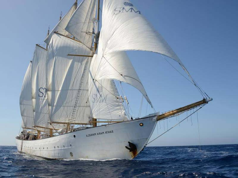 Mitsegeln auf der Santa Maria Manuela - Tallshipfriends Deutschland