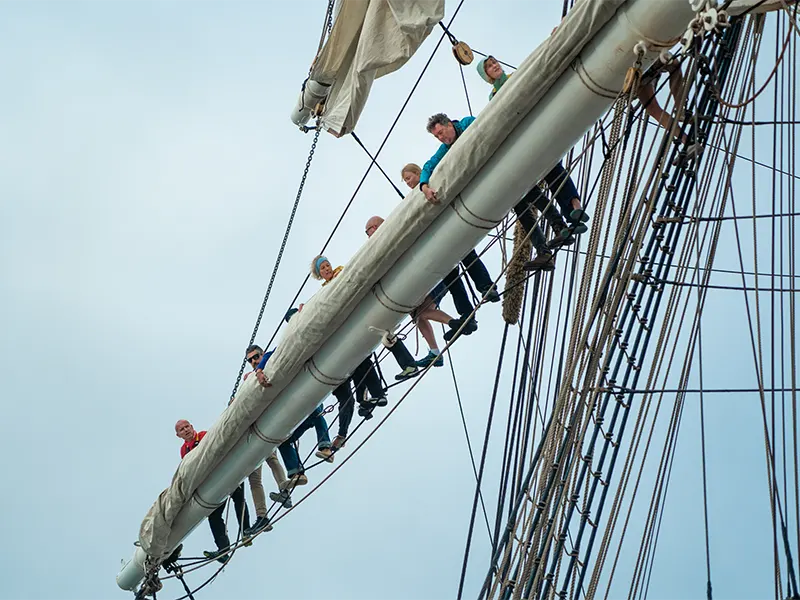 Mitsegeln auf der Statsrad Lehmkuhl - Tallshipfriends Deutschland