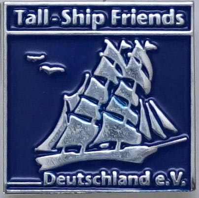 Anstecker Tall Ship Friends | Tall-Ship Friends Deutschland e. V.